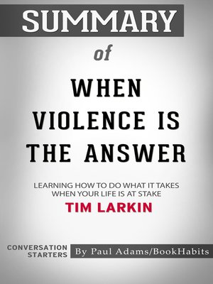 cover image of Summary of When Violence Is the Answer